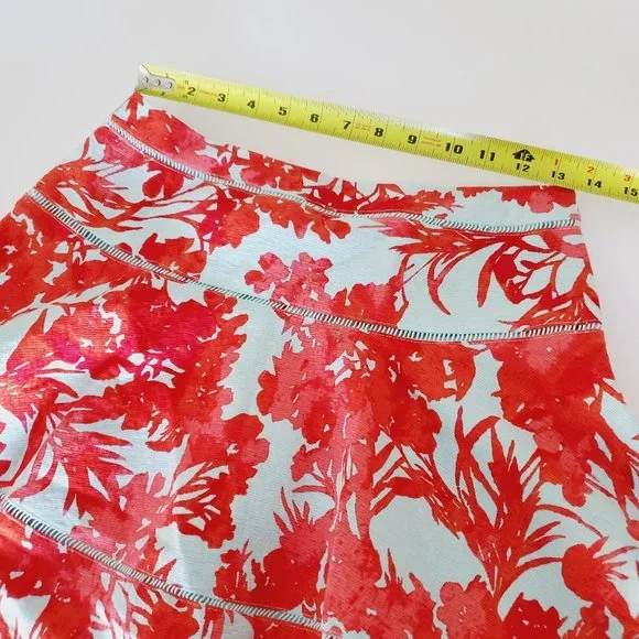 BANANA REPUBLIC Watercolor Fit & Flare Floral Skirt - Picture 6 of 7